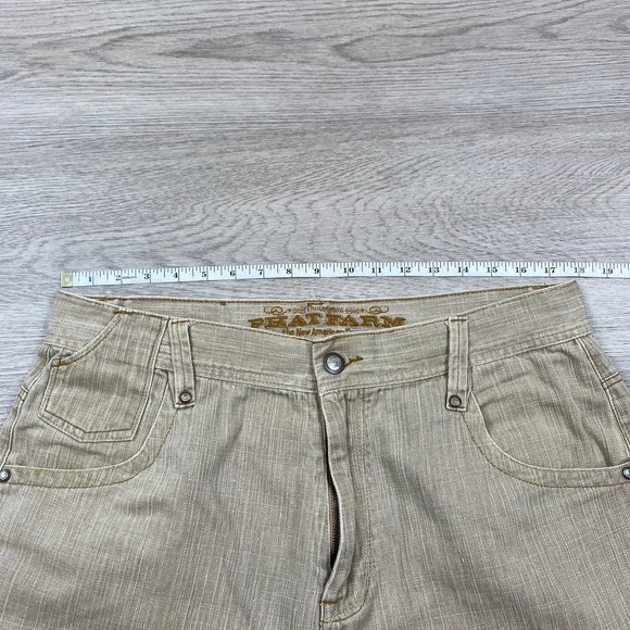 Phat Farm Straight Leg Tan Y2K Jeans Men's 36x33 - Picture 6 of 12